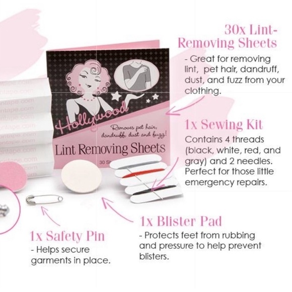 Hollywood Fashion Secrets Style Emergency 14pc Essentials Head to Toe Kit NEW - Picture 6 of 13